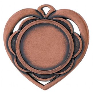Hjerte Bronzemedaljer (inkl. emblem & medaljebånd)